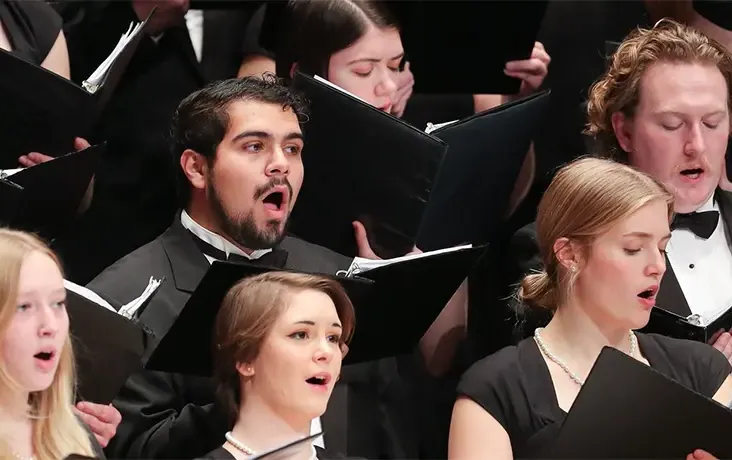 Student Choir Singing